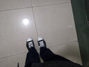 回力帆布鞋男女低帮鞋情侣运动板鞋夏季休闲学生韩版低帮鞋 黑色HL391T 44 实拍图