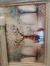 心泊 客厅装饰画欧式现代简约沙发背景墙画美式玄关走廊过道壁画三联 A款-(银白框) 两侧55x70-中间90x70 实拍图