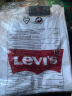 Levi's李维斯2024春夏女士短袖T恤纯色百搭简约字母logo潮流休闲 白色 L 实拍图