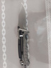 小刀防身折叠刀便携折刀大马士革纹多功能刀高硬度烧烤快递水果刀 乳白色 60°以上 x 9cm x 12cm 实拍图
