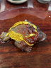 正瓷宫 变色茶宠蟾蜍貔貅金蟾茶宠摆件可养宠物茶台茶盘茶具饰品精品 大号金蟾变红【1只】 实拍图
