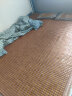 黛安居麻将凉席竹席子麻将席 双人夏天单人宿舍学生可折叠块竹垫空调席 咖啡色双布筋-窄边包边 单凉席 适用1.5米床 150cm*195cm 实拍图