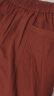 婕米儿亚麻休闲裤女宽松哈伦高腰弹力薄款裤子中年简约七分女裤2024夏季 锈红色 XL(建议116-130斤) 晒单实拍图