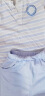 davebella戴维贝拉男童套装儿童夏装运动套装男宝宝帅气小绅士套装DBH13656蓝色条纹130cm 晒单实拍图
