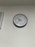 BBA挂钟 客厅简约家用钟表电子时钟挂墙2024款石英表 30cm黑色 晒单实拍图