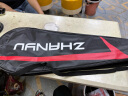 战羽ZHANYU羽毛球拍单拍全碳素训练专业比赛异型双桥成人单支拍进攻型 ZY6809红色（牛气冲天限定款）礼盒装 实拍图