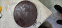 泰南老正宗红铁木砧板切菜板实木家用案板防霉面板占板粘板菜墩圆形刀板 红铁木铁皮钢圈款 30*4cm 实拍图