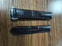 十瑞适用于OMEGA欧米茄表带鳄鱼皮表带真皮男碟飞超霸海马系列手表带 棕色银扣【折叠款】 20mm 实拍图