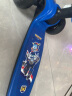 超级飞侠三合一儿童滑板车1-3-6-10岁可坐滑可拆卸  Ultra款 警长蓝 实拍图