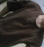 至唯 深咖色日系风男装t恤高克重廓形二本针纯棉短袖男士夏季落肩衣服 深咖 2XL【推荐130-150斤】 晒单实拍图