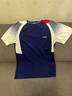 李宁（LI-NING）苏迪曼杯羽毛球服套装短袖速干透气比赛吸汗运动服 AATP019 蓝色套装（男 ） L 实拍图