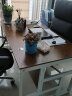 永诺 办公桌椅组合 老板桌经理桌现代简约书桌大班台大板桌办公室家具 白架+金橡木色（单桌） 1.4米*0.6米 实拍图