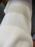浪莎欧棉绒阔腿裤女春秋高腰窄版显瘦直筒休闲裤宽松垂感拖地裤子加绒 米白加绒-常规 M 建议96-110斤 实拍图