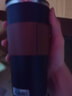 格律（GELU） 咖啡杯便携保温杯不锈钢提手杯喷陶内胆水杯随手杯办公室杯子 绅士黑-500ml 实拍图