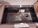 华帝（VATTI）蜂窝纳米水槽大单槽 不锈钢厨房水槽洗菜盆一体盆 双阶梯多功能 晒单实拍图