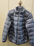 真维斯（JEANSWEST）羽绒服女轻薄短款冬季立领修身保暖显瘦加绒外套女浅蓝色XL 实拍图