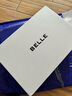百丽（Belle）透气网面小白鞋女厚底休闲运动板鞋B1175BM3 蜂蜜牛乳-网面 35 (225mm) 实拍图