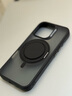 倍思支点壳【指环扣旋转支架】适用iphone16pro手机壳苹果16pro保护套磁吸磨砂支架防摔MagSafe充电 实拍图