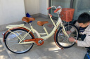 凤凰（Phoenix）亲子车24寸自行车单速可带娃母子车双人休闲车带小孩接送孩子女式 晒单实拍图