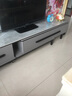 丰舍 茶几岩板茶几 现代简约岩板实木茶几小户型家用客厅组合精品家具 单边伸缩电视柜【意大利灰】 【12MM岩板】黑灰色框架 实拍图