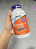 诺奥(NOW Foods)深海鱼油软胶囊 无腥味 中老年 人宠通用 Omega-3 DHA EPA 200粒 美国进口 实拍图