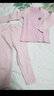 浪莎儿童内衣套装 男女童秋衣秋裤舒绒棉圆领保暖家居睡衣 女童小树款 120 实拍图