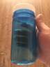 乐基因（nalgene）美国进口迷你饮水杯安全学生女暖手塑料杯子便携防漏随手杯耐高温 2178-6012蓝色透明 350ml 实拍图
