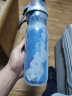 O2COOL运动喷雾水壶夏季户外保冷杯跑步骑行降温随身杯带提手590mL CBL蓝色 晒单实拍图