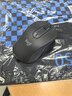 罗技（Logitech）优选系列M650无线蓝牙鼠标 办公蓝牙静音鼠标Mac苹果ipad鼠标人体工学双模鼠标大小手可选男女通用 M650黑M+大桌垫 实拍图