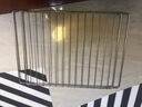 米维欧文304不锈钢网架适用美的格兰仕海尔九阳小熊海氏苏泊尔电蒸烤箱烤架托网蛋糕带脚晾网架冷却架配件 3号不锈钢伸缩烤网 实拍图