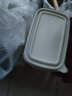 佳茉 一次性餐盒750ml*50套可降解玉米淀粉餐盒打包盒环保快餐饭盒  实拍图