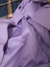啄木鸟冲锋衣外套女春秋冬三合一可拆卸登山妈妈风衣订制工作服团购LOGO 女款紫色单外套 2XL 实拍图