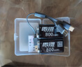 雷摄（LEISE）9V锂电充电电池800mAh (2节装) 大容量 USB-Type-C快充 适用:万用表/玩具遥控器/烟感探测器 晒单实拍图