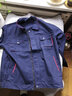 锦衣洋工作服男装劳保服工作服耐磨汽修工程服工厂车间厂服物业工作服 1618春秋款藏蓝色 4XL (190) （上衣+裤子） 实拍图