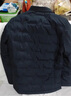 【黑金商务羽绒服】男士羽绒服白鸭绒轻薄款男装休闲衬衫短款秋冬 藏青 2XL【155-175斤】 实拍图