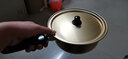KWIWELMI韩国汤锅泡面拉面锅学生煮面小锅黄铝锅网红泡面小食堂方便面锅 单把手18cm明火单用 18cm 实拍图