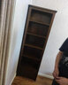 简美丽家 实木落地书架展示柜美式乡村中古风简约书房家具带抽屉柜子客厅 JM407-60cm宽 实拍图