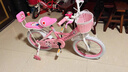 紫榕 儿童自行车女孩单车3-8岁公主款脚踏车男女宝宝小孩童车 公主粉【送货上门】加厚白胎升级 14寸 适合90-110cm 实拍图
