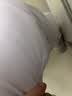 冀衡护士裤白色松紧腰工作裤子冬夏医生护士服急诊墨绿医生裤粉色蓝色 白色厚款(四季款面料) 3XL （160-180斤） 实拍图