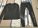 艾伦伯顿加绒运动套装男士冬季防风骑行冬天户外跑步保暖速干衣健身训练服 两件套灰色【加绒 防风 保暖】 L 【130-145斤】 实拍图