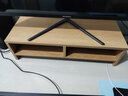 立太（LEADTEK） 电脑增高架显示器托架笔记本支架垫高桌面收纳架子办公桌置物架 北欧枫木色【笔筒款】 实拍图