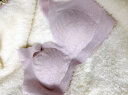 伊维斯（ENWEIS）【空气内衣】无钢圈抗菌文胸蕾丝背心固定杯垫舒适柔软内衣女 091 紫色2(背心款) L-165/90(建议尺码70D,75C,80AB 实拍图