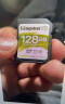 金士顿（Kingston）128GB SD存储卡 U3 V30 相机内存卡 sd卡大卡 支持4K 高速连拍 读速100MB/s 写速85MB/s 晒单实拍图