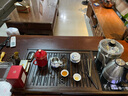 金灶（KAMJOVE）全自动上水功夫茶具套装 茶道泡茶壶 鸡翅木茶盘套装茶台R-350A 搭配E9 陶瓷茶具 茶水桶 实拍图