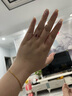 廷亮18K金0.5克拉鸽血红红宝石戒指天然钻石女戒彩宝送爱人 手寸留言(10至20号)现货 实拍图