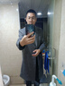 罗蒙长款过膝羊毛呢大衣男士修身秋冬季休闲中长款呢子风衣外套男装 实拍图