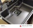 箭牌（ARROW）压纹聚宝盆水槽不锈钢厨房洗菜盆洗碗水池台下盆水斗多功能大单槽 纳米灰压纹 70x48+7字抽拉龙头 实拍图