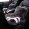 百冉皮毛一体冬季纯羊毛汽车坐垫长毛无靠背座垫真毛车垫单片方垫毛垫 前排一片+1个腰靠灰色 其他车型留言车型(95%车型可用) 实拍图