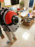共度（Gong Du）宠物背包便携带猫包泰迪小狗狗双肩猫包猫书包喵笼子太空舱航空箱 白拼红 升级款侧开门 实拍图