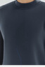 三枪（THREEGUN）【新疆棉】秋衣秋裤男套装加厚纯棉女保暖内衣抗静电情侣打底睡衣 男 黑（圆 领） 2XL 实拍图